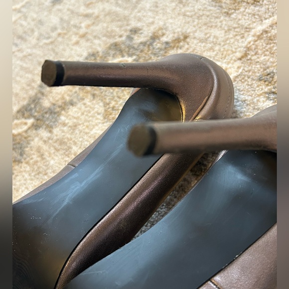 Steve Madden Pewter Point Toe Women's 3.5 inch Stiletto Heel - Picture 5 of 9